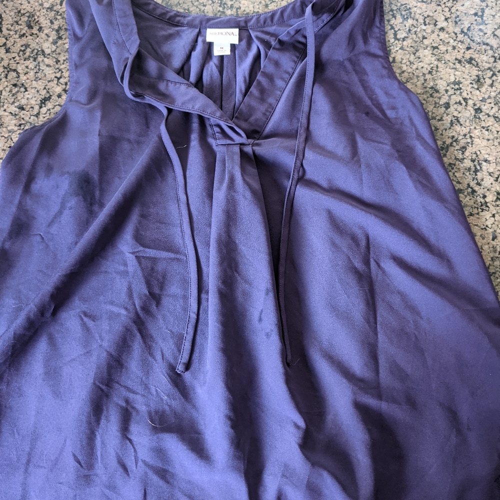 Tie front tank top